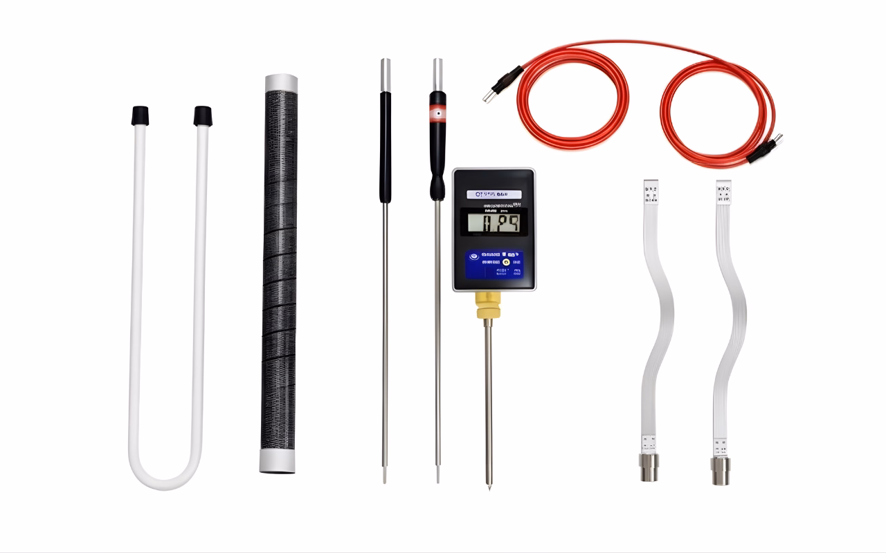 Assorted thermocouple and RTD probes
