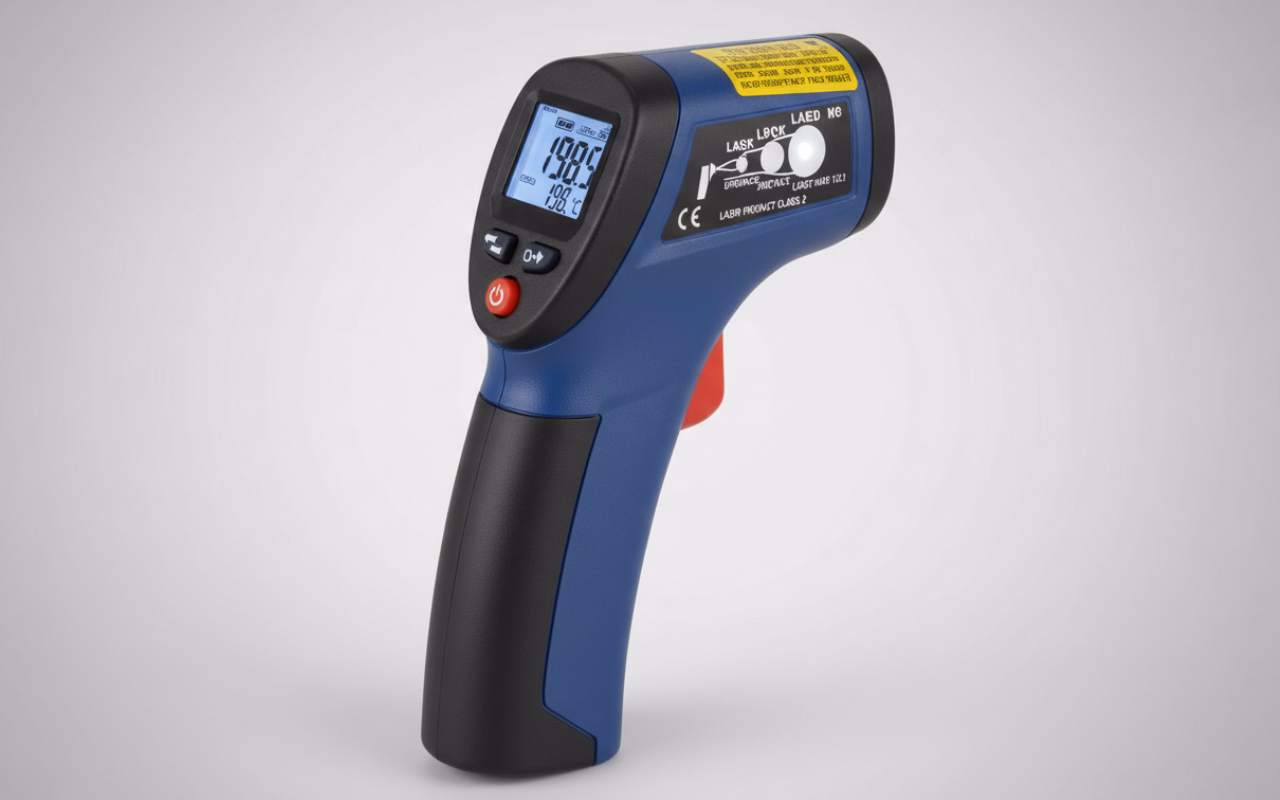 Panel temperature controllers and portable thermometers